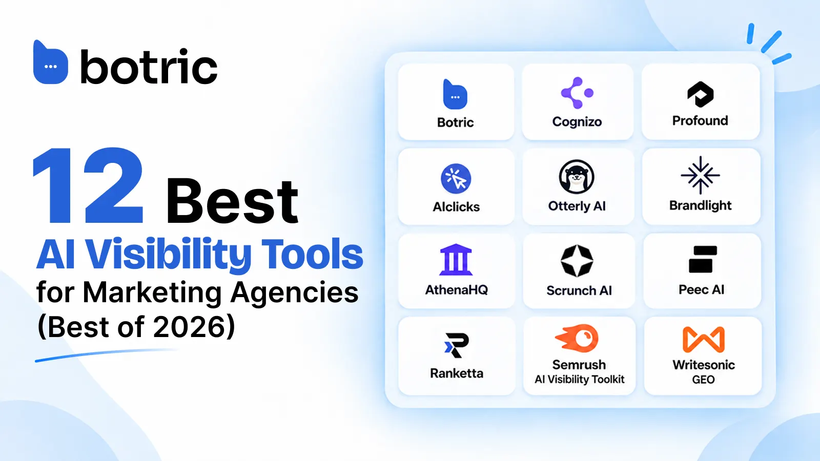 12 AI Visibility Tools for Marketing Agencies (Best of 2026)