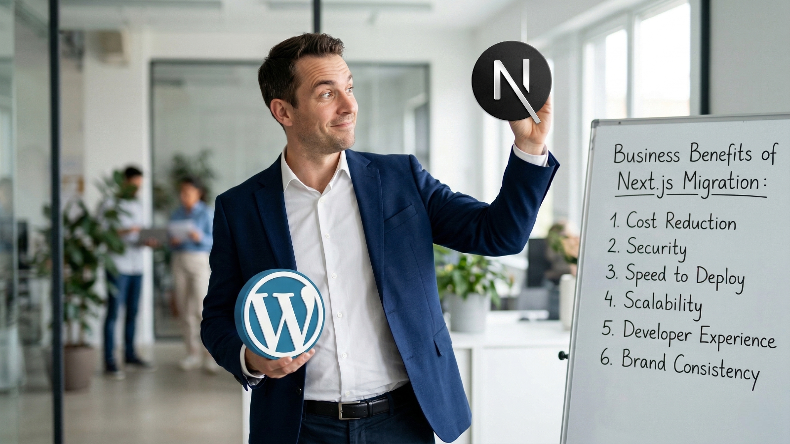 Business Benefits of Migrating from WordPress to Next.js